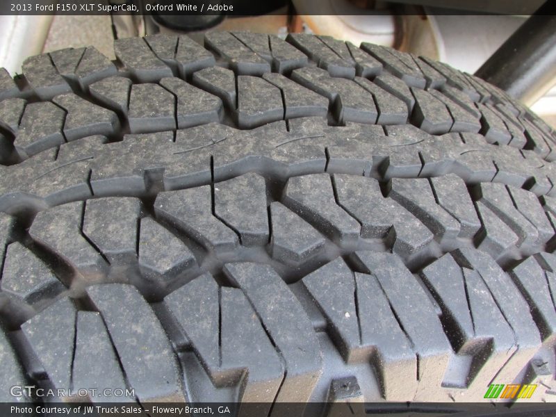 Oxford White / Adobe 2013 Ford F150 XLT SuperCab