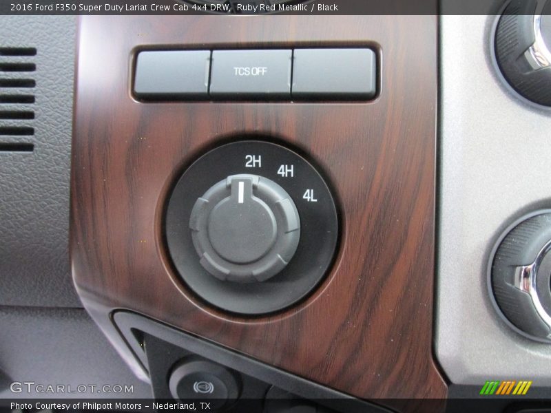 Ruby Red Metallic / Black 2016 Ford F350 Super Duty Lariat Crew Cab 4x4 DRW