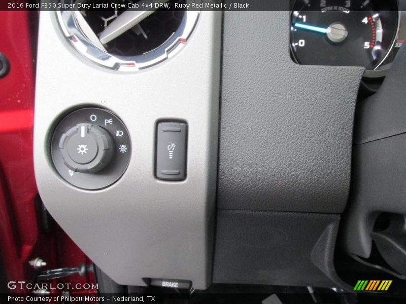 Ruby Red Metallic / Black 2016 Ford F350 Super Duty Lariat Crew Cab 4x4 DRW