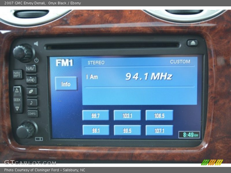 Onyx Black / Ebony 2007 GMC Envoy Denali