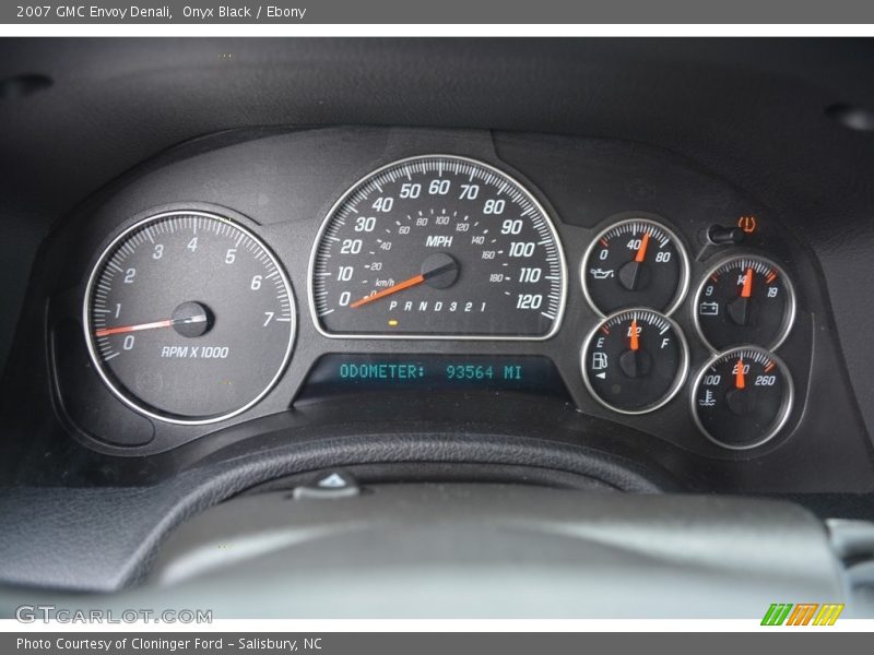 Onyx Black / Ebony 2007 GMC Envoy Denali
