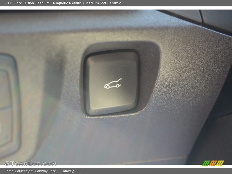 Magnetic Metallic / Medium Soft Ceramic 2015 Ford Fusion Titanium