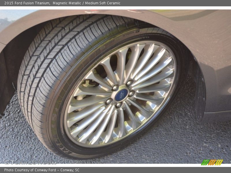 Magnetic Metallic / Medium Soft Ceramic 2015 Ford Fusion Titanium