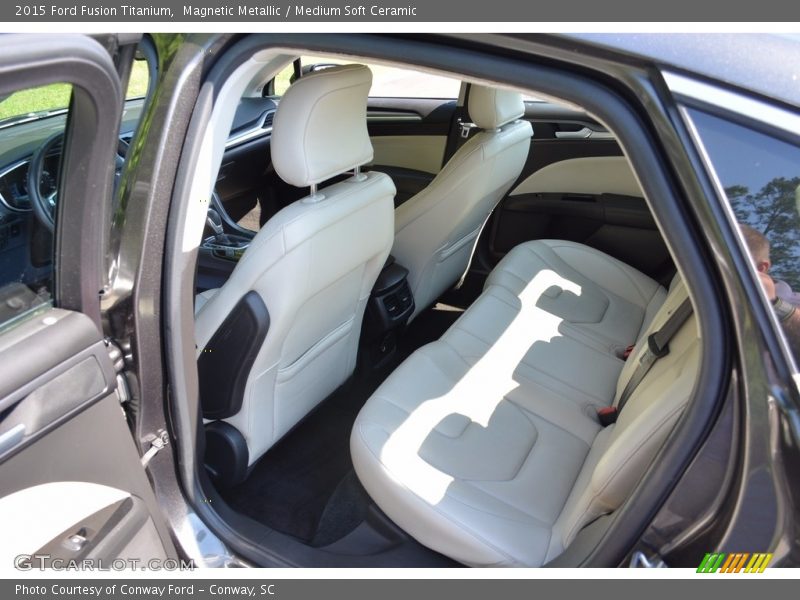Magnetic Metallic / Medium Soft Ceramic 2015 Ford Fusion Titanium