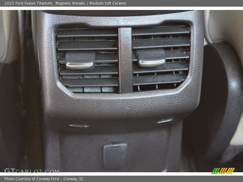 Magnetic Metallic / Medium Soft Ceramic 2015 Ford Fusion Titanium