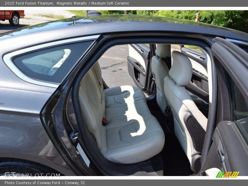 Magnetic Metallic / Medium Soft Ceramic 2015 Ford Fusion Titanium