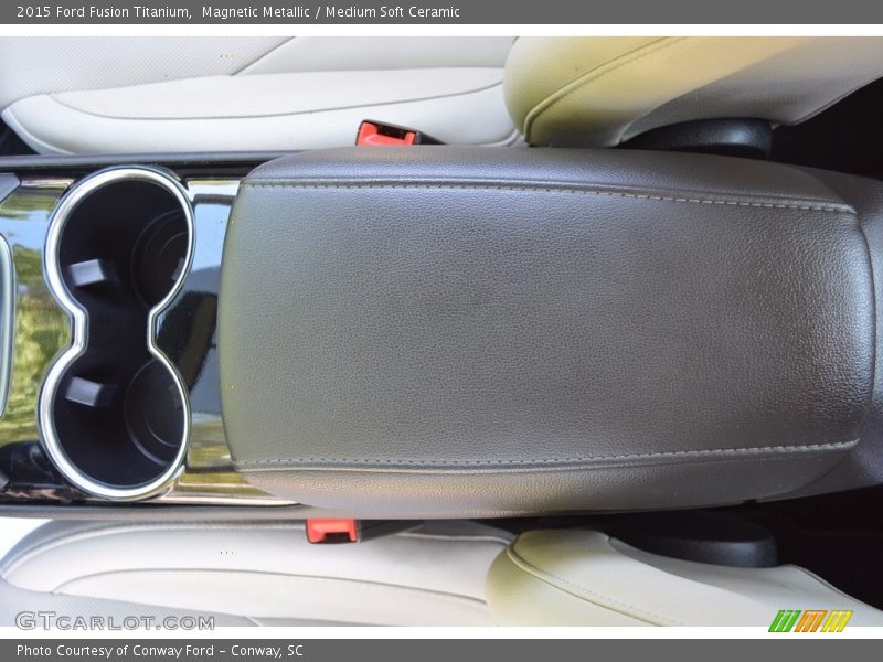 Magnetic Metallic / Medium Soft Ceramic 2015 Ford Fusion Titanium