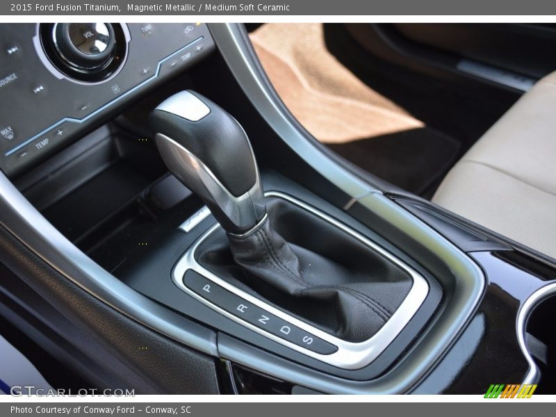 Magnetic Metallic / Medium Soft Ceramic 2015 Ford Fusion Titanium