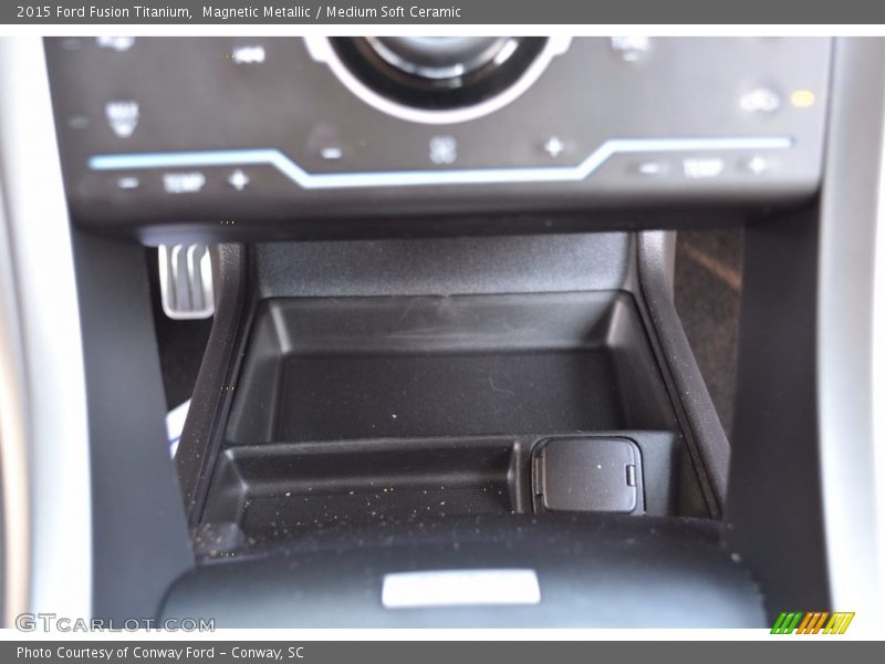 Magnetic Metallic / Medium Soft Ceramic 2015 Ford Fusion Titanium