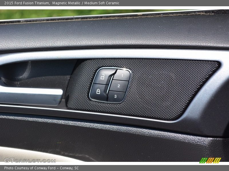 Magnetic Metallic / Medium Soft Ceramic 2015 Ford Fusion Titanium