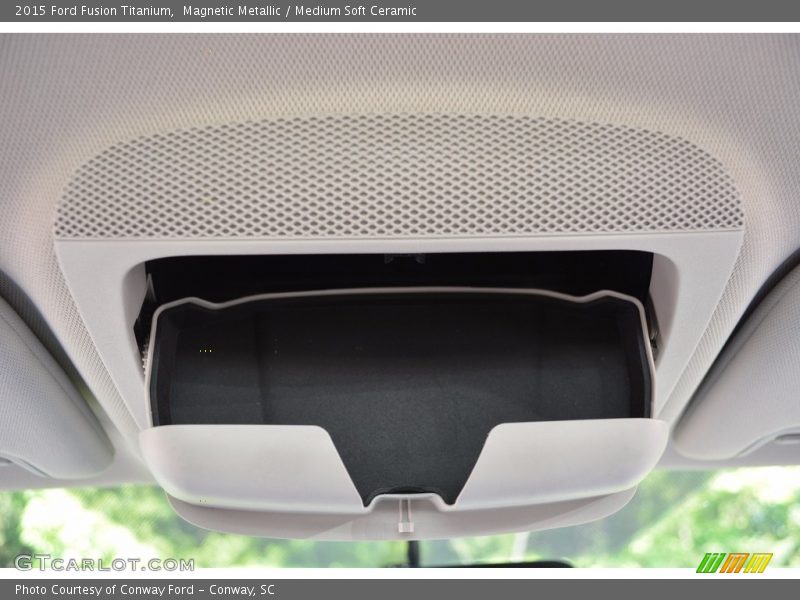 Magnetic Metallic / Medium Soft Ceramic 2015 Ford Fusion Titanium