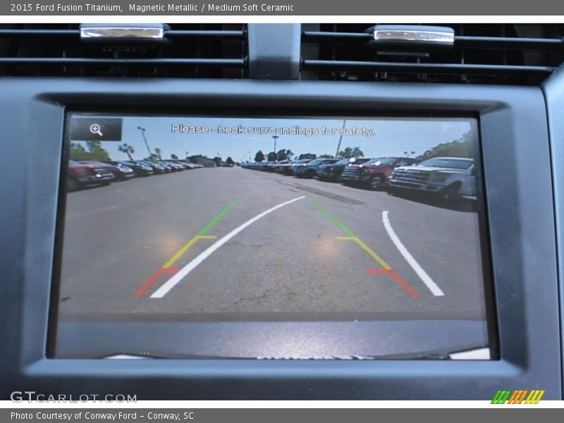 Magnetic Metallic / Medium Soft Ceramic 2015 Ford Fusion Titanium