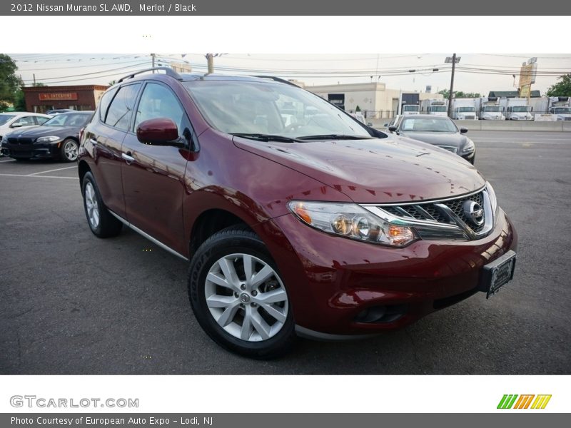 Merlot / Black 2012 Nissan Murano SL AWD