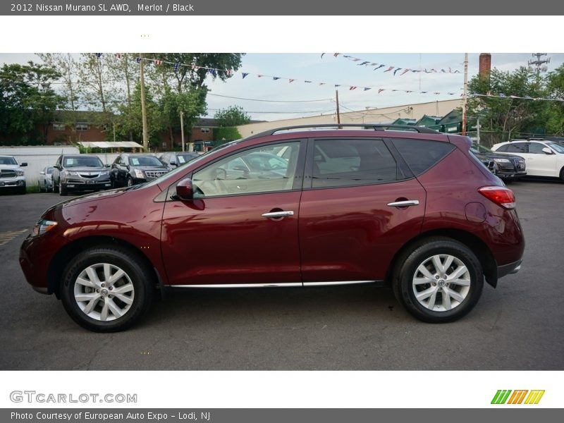 Merlot / Black 2012 Nissan Murano SL AWD