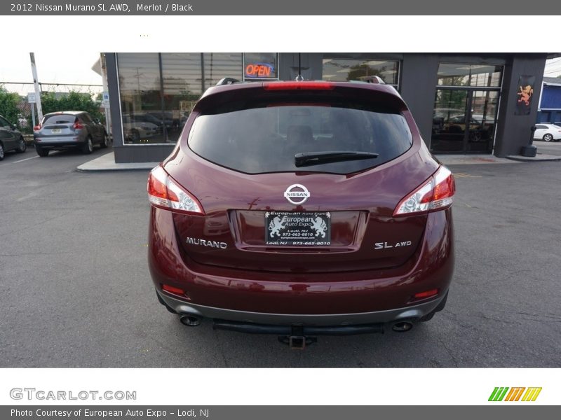 Merlot / Black 2012 Nissan Murano SL AWD