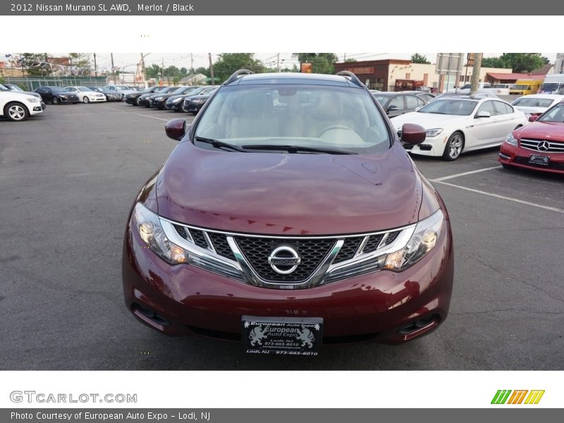 Merlot / Black 2012 Nissan Murano SL AWD