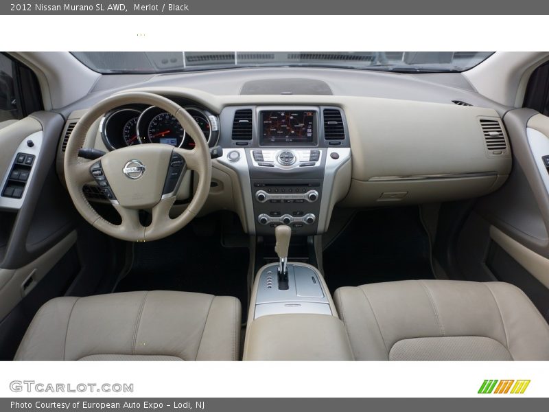 Merlot / Black 2012 Nissan Murano SL AWD