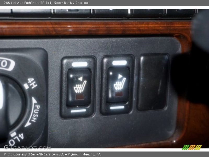 Super Black / Charcoal 2001 Nissan Pathfinder SE 4x4