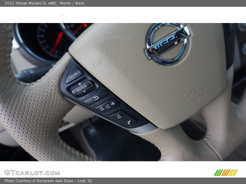 Merlot / Black 2012 Nissan Murano SL AWD