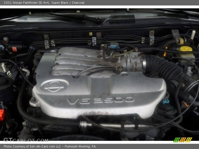 Super Black / Charcoal 2001 Nissan Pathfinder SE 4x4