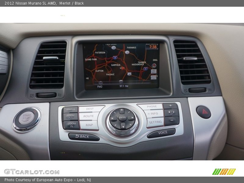 Merlot / Black 2012 Nissan Murano SL AWD