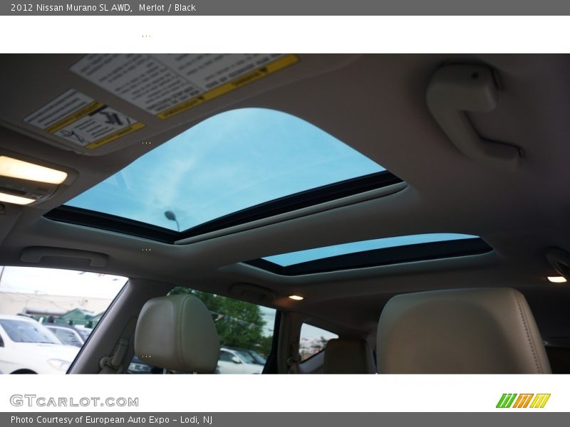 Merlot / Black 2012 Nissan Murano SL AWD