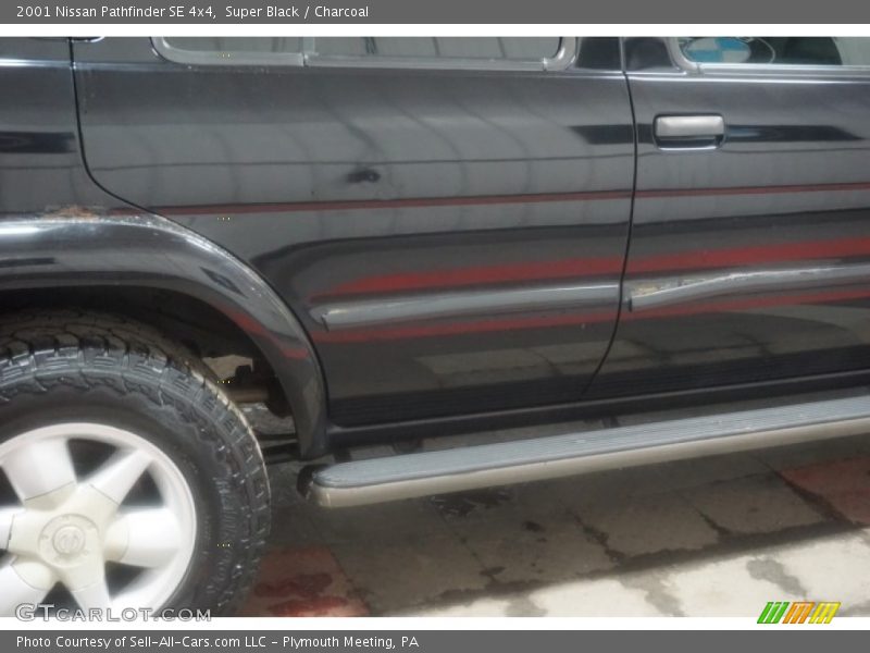 Super Black / Charcoal 2001 Nissan Pathfinder SE 4x4