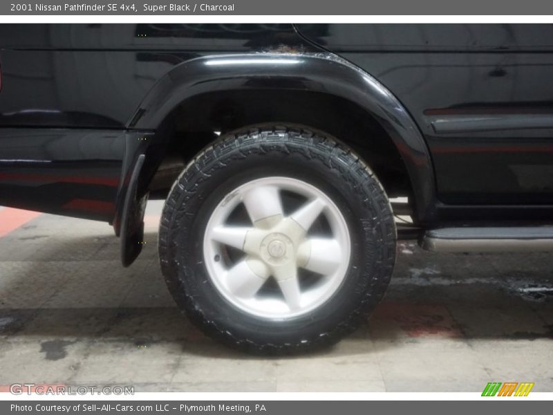Super Black / Charcoal 2001 Nissan Pathfinder SE 4x4