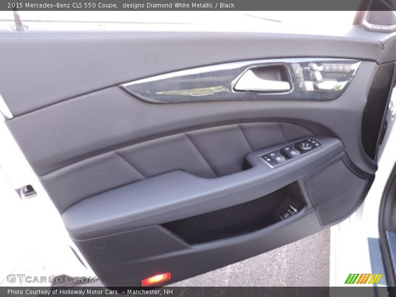 designo Diamond White Metallic / Black 2015 Mercedes-Benz CLS 550 Coupe