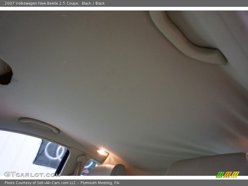 Black / Black 2007 Volkswagen New Beetle 2.5 Coupe