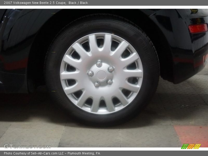 Black / Black 2007 Volkswagen New Beetle 2.5 Coupe