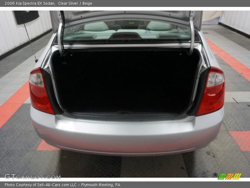 Clear Silver / Beige 2006 Kia Spectra EX Sedan