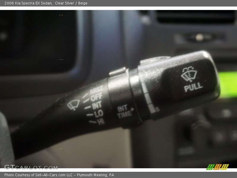 Clear Silver / Beige 2006 Kia Spectra EX Sedan