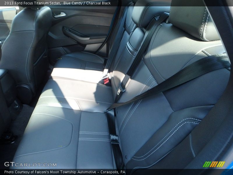 Blue Candy / Charcoal Black 2013 Ford Focus Titanium Sedan