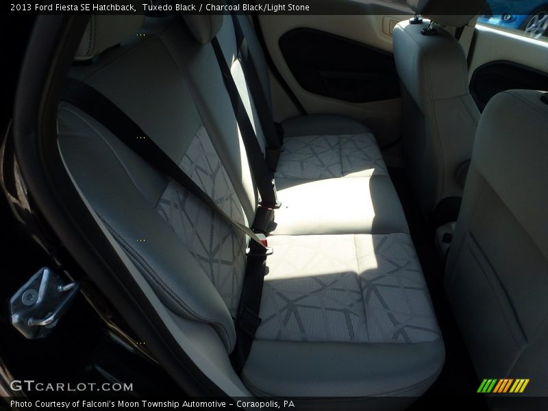 Tuxedo Black / Charcoal Black/Light Stone 2013 Ford Fiesta SE Hatchback