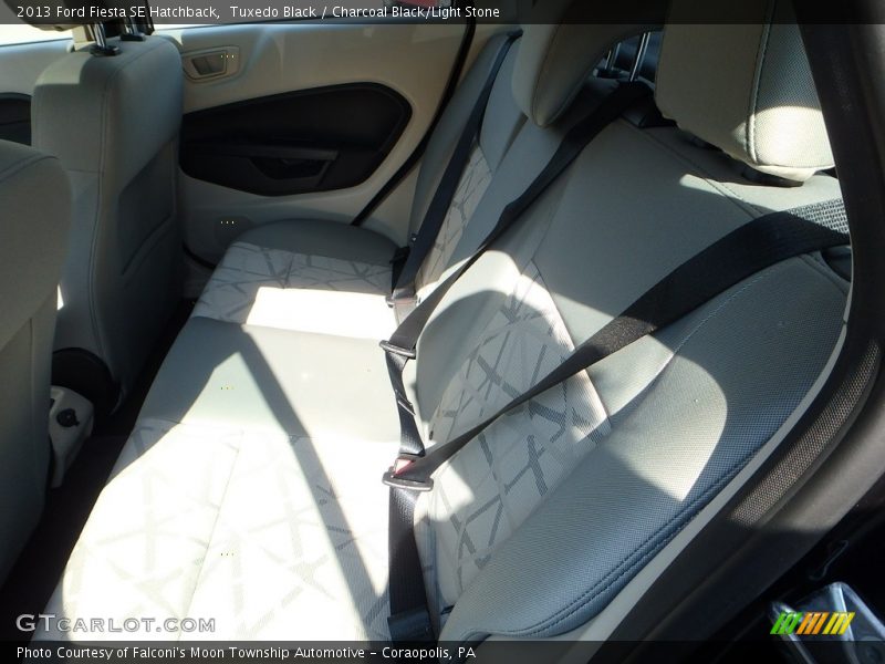Tuxedo Black / Charcoal Black/Light Stone 2013 Ford Fiesta SE Hatchback