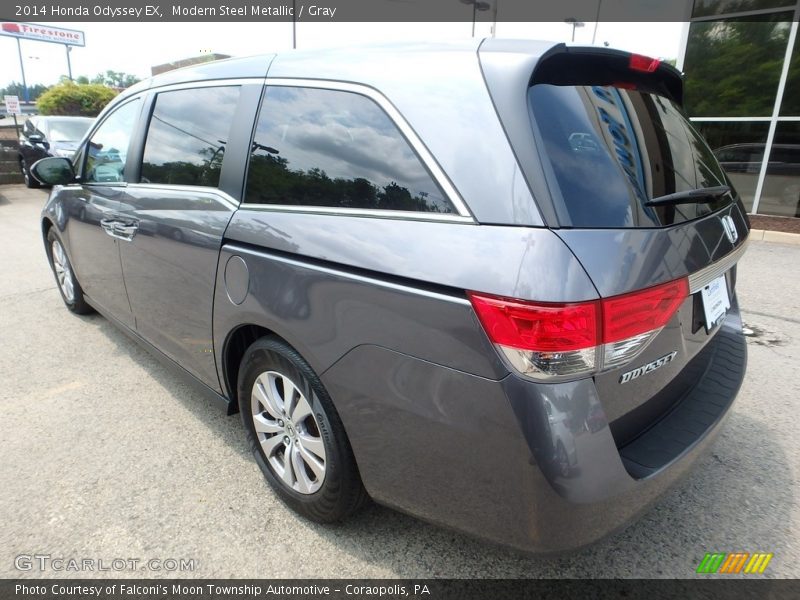 Modern Steel Metallic / Gray 2014 Honda Odyssey EX