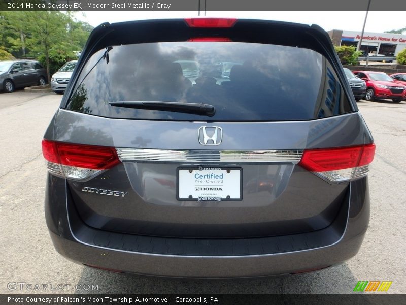 Modern Steel Metallic / Gray 2014 Honda Odyssey EX