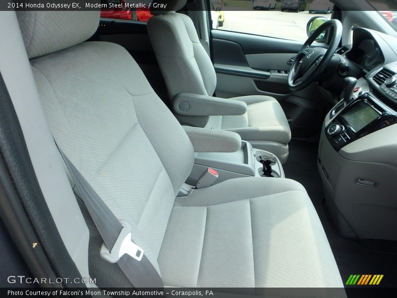 Modern Steel Metallic / Gray 2014 Honda Odyssey EX