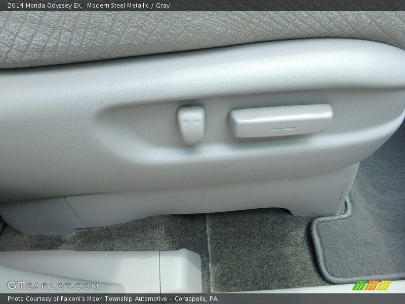 Modern Steel Metallic / Gray 2014 Honda Odyssey EX
