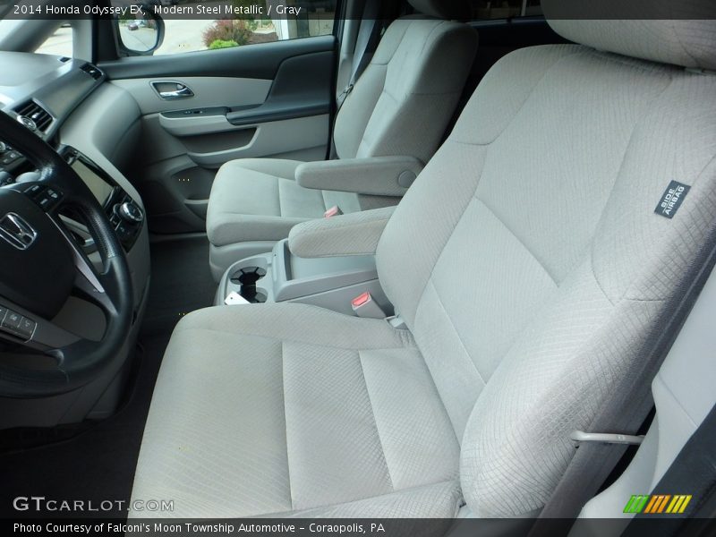 Modern Steel Metallic / Gray 2014 Honda Odyssey EX