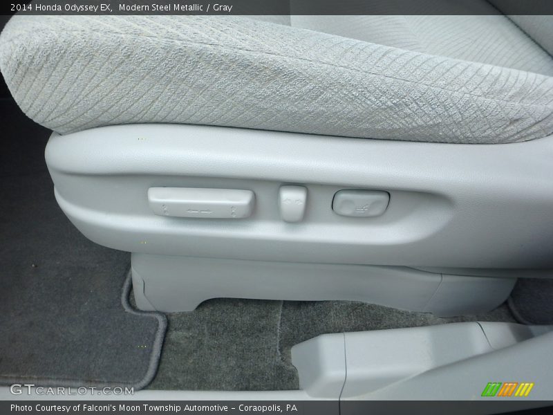 Modern Steel Metallic / Gray 2014 Honda Odyssey EX