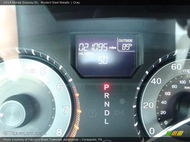 Modern Steel Metallic / Gray 2014 Honda Odyssey EX
