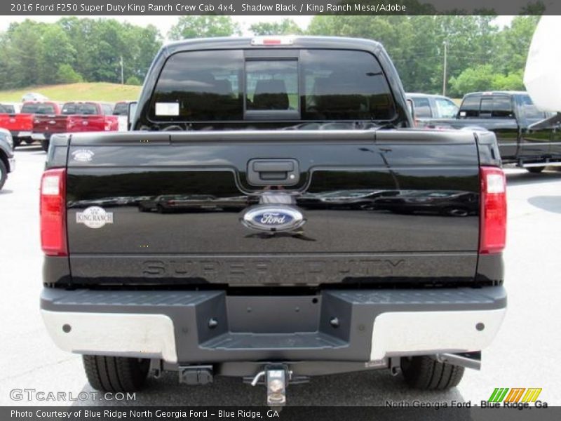 Shadow Black / King Ranch Mesa/Adobe 2016 Ford F250 Super Duty King Ranch Crew Cab 4x4