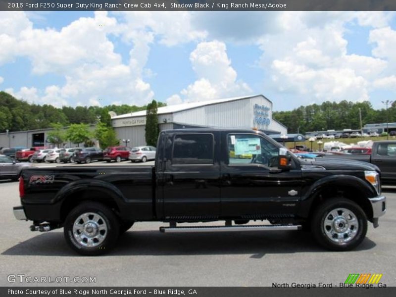 Shadow Black / King Ranch Mesa/Adobe 2016 Ford F250 Super Duty King Ranch Crew Cab 4x4