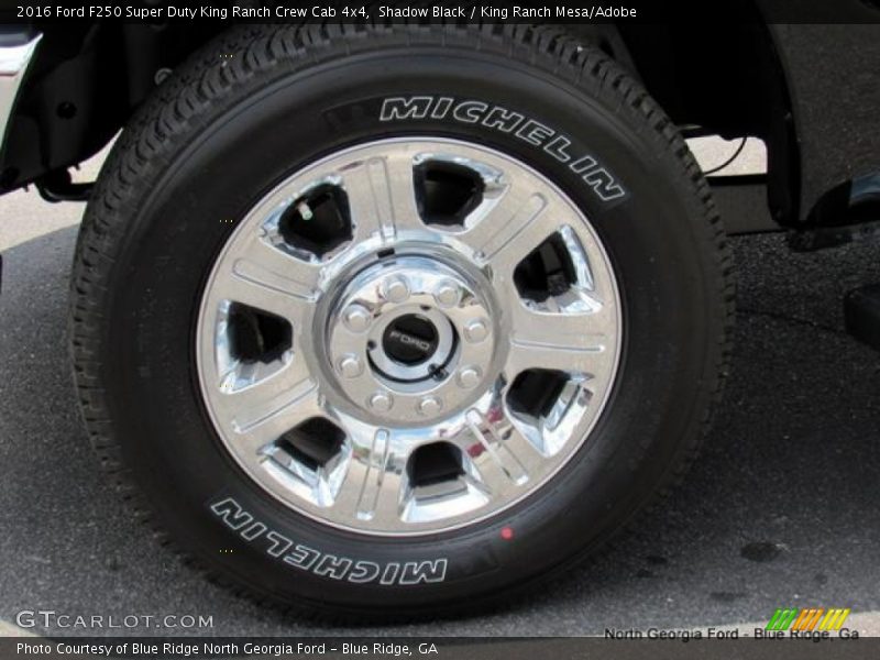 Shadow Black / King Ranch Mesa/Adobe 2016 Ford F250 Super Duty King Ranch Crew Cab 4x4