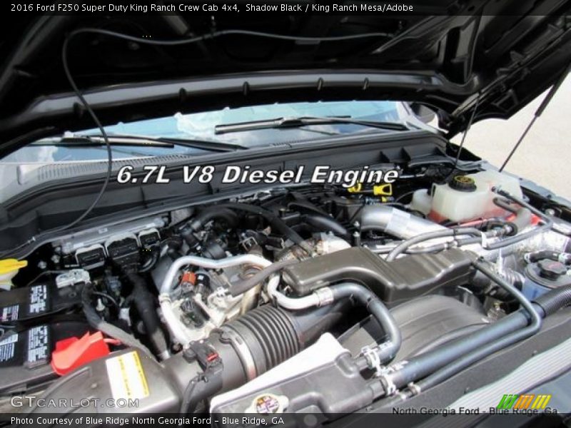 Shadow Black / King Ranch Mesa/Adobe 2016 Ford F250 Super Duty King Ranch Crew Cab 4x4