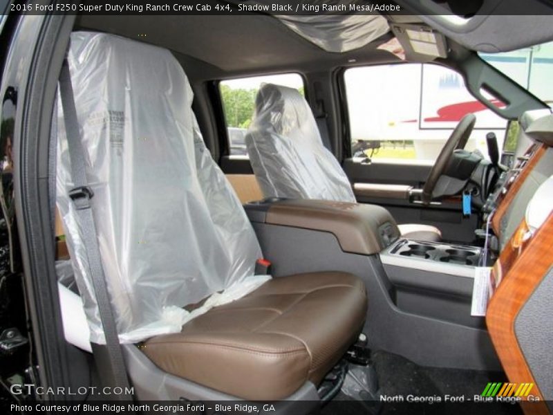 Shadow Black / King Ranch Mesa/Adobe 2016 Ford F250 Super Duty King Ranch Crew Cab 4x4