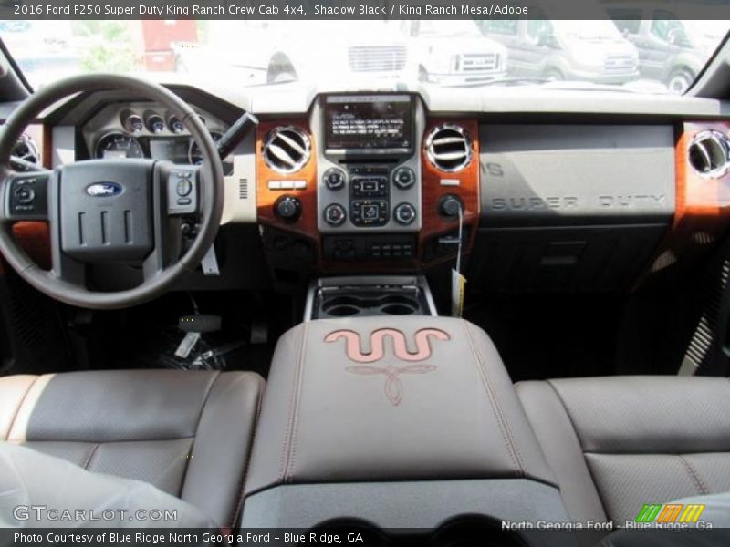 Shadow Black / King Ranch Mesa/Adobe 2016 Ford F250 Super Duty King Ranch Crew Cab 4x4