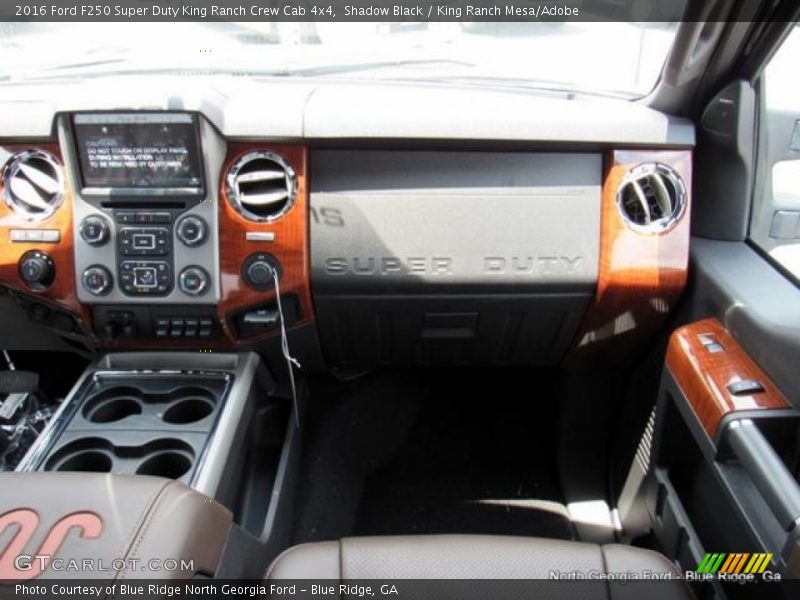 Shadow Black / King Ranch Mesa/Adobe 2016 Ford F250 Super Duty King Ranch Crew Cab 4x4